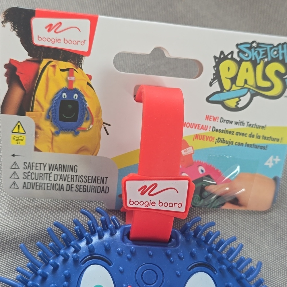 Blue Boogie Board Sketch Pals Fidgety Friends, Blue, Retail Price $19.99 USD - Picture 7 of 13